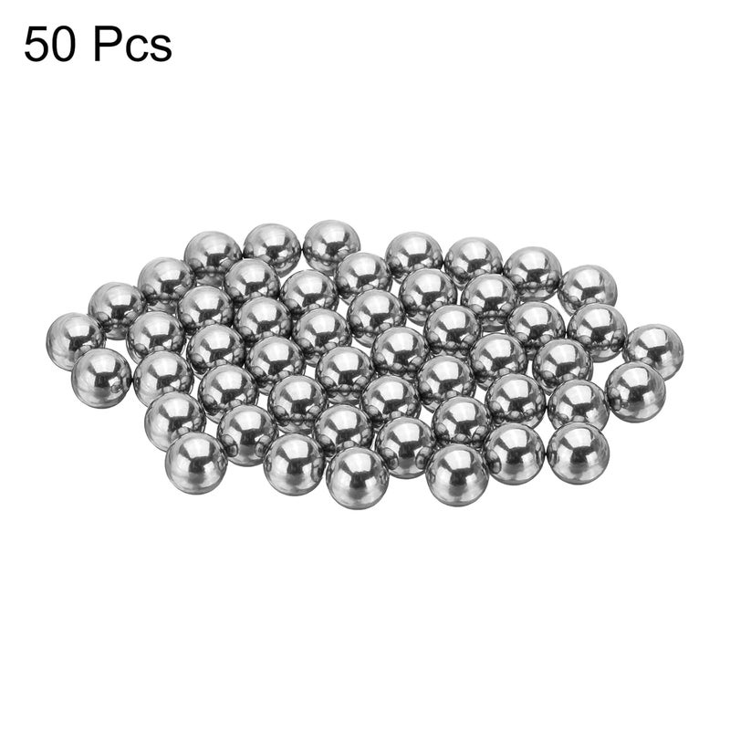 uxcell 50 Pcs 9 mm Bearing Balls 304 Stainless Steel Ball G100 Precision Balls - Image 3